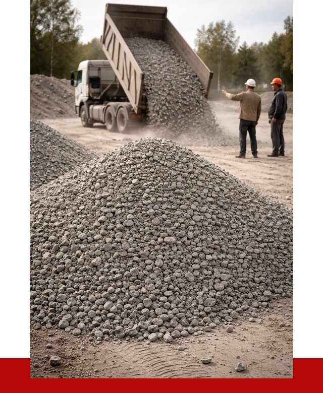 Гранитный щебень фракция 0-5 в Зеленодольске от 3002 руб ПРОНЕРУДЗлн