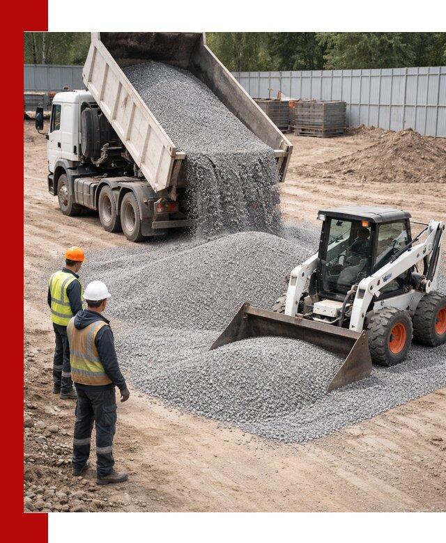 Доставка и продажа гранитного щебня фракции 0-5 в Зеленодольске