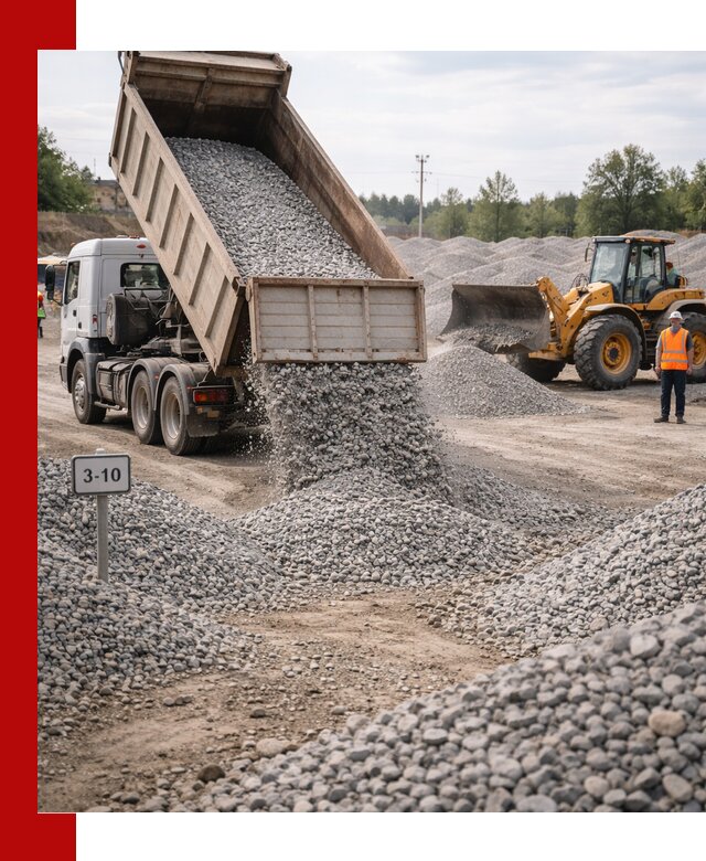 Гранитный щебень фракции 3–10: доставка и продажа в Зеленодольске