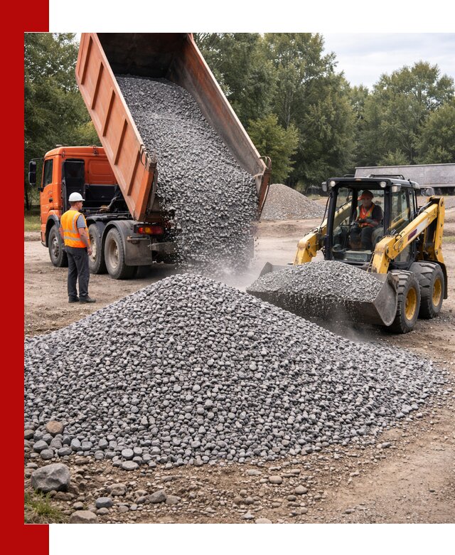 Купить гранитный щебень фракции 5–10 в Зеленодольске с доставкой