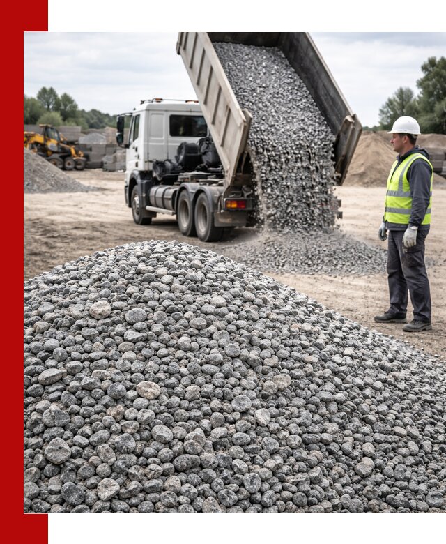 Доставка и продажа гранитного щебня фракции 5-20 в Зеленодольске