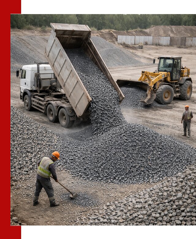 Щебень габбро-диабаз фр. 5-20 с доставкой в Зеленодольске