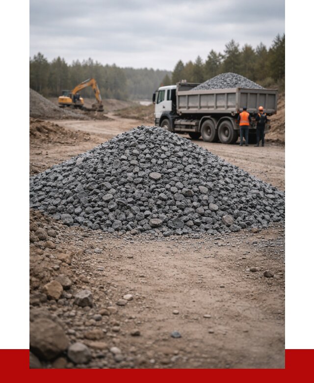 Щебень габбро диабаз фракция 40-70 в Зеленодольске от 2277 р-ПРОНЕРУДЗлн