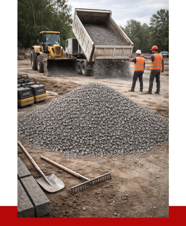Гравийный щебень купить в Зеленодольске от 2277 р. ПРОНЕРУДЗлн