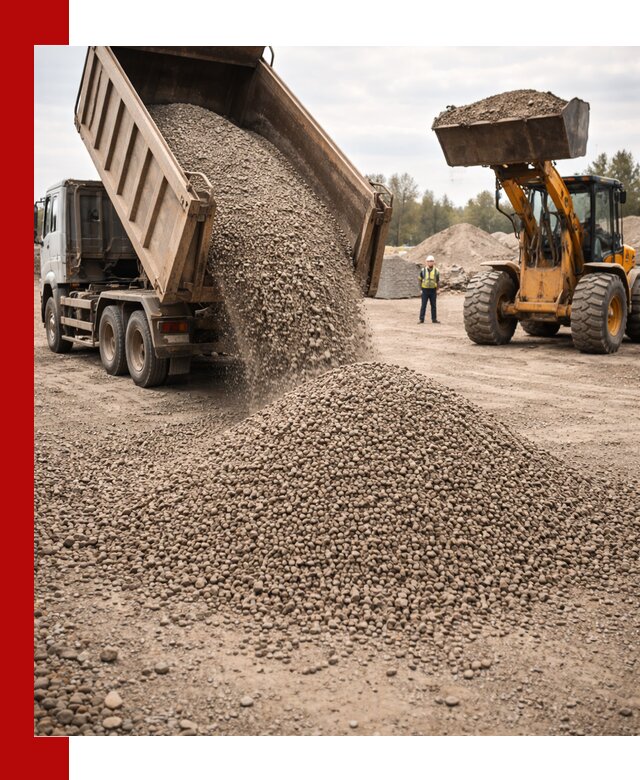 Гравийный щебень фракция 3–10 с доставкой в Зеленодольске