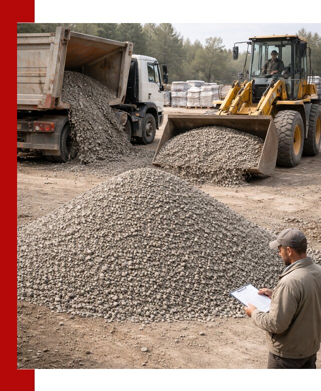 Гравийный щебень фракция 5–10 с доставкой в Зеленодольске