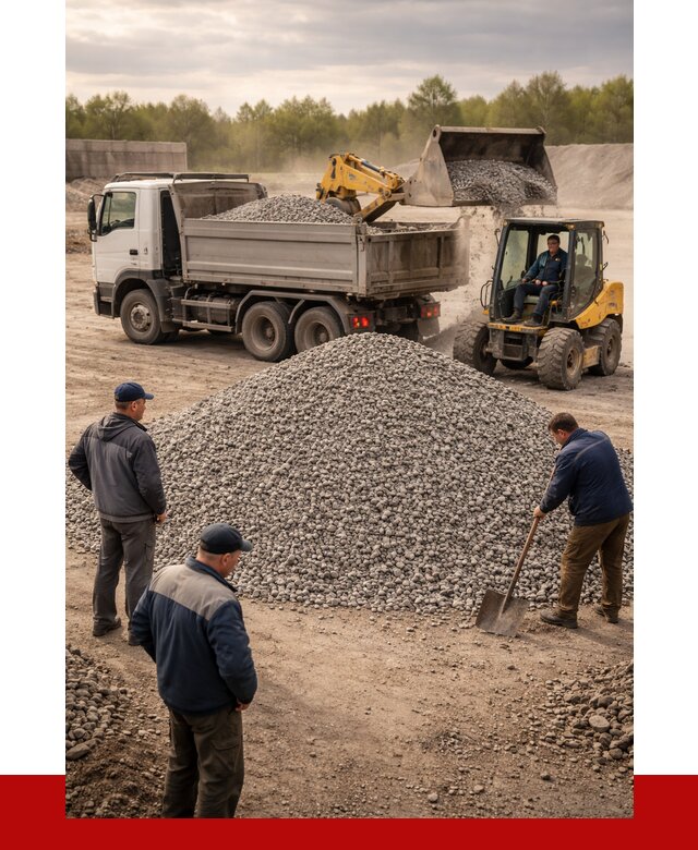 Гравийный щебень фракция 5-20 в Зеленодольске от 2484 р. ПРОНЕРУДЗлн
