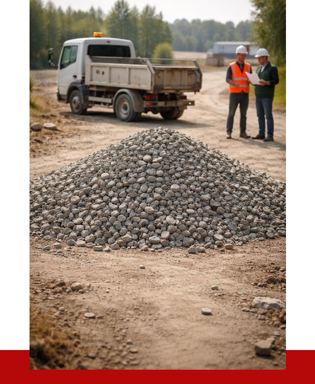 Гравийный щебень фракция 20-40 в Зеленодольске от 1242 р. | ПРОНЕРУДЗлн