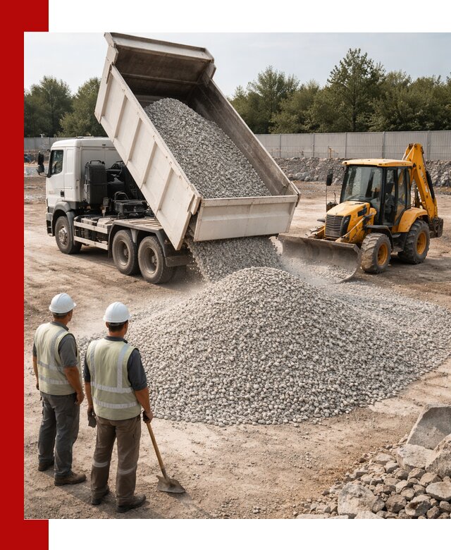 Купить известняковый щебень фракции 5–10 мм с доставкой в Зеленодольске