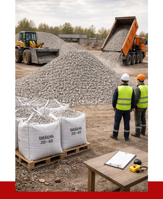 Известняковый щебень 20-40 в Зеленодольске от 2174 р. ПРОНЕРУДЗлн