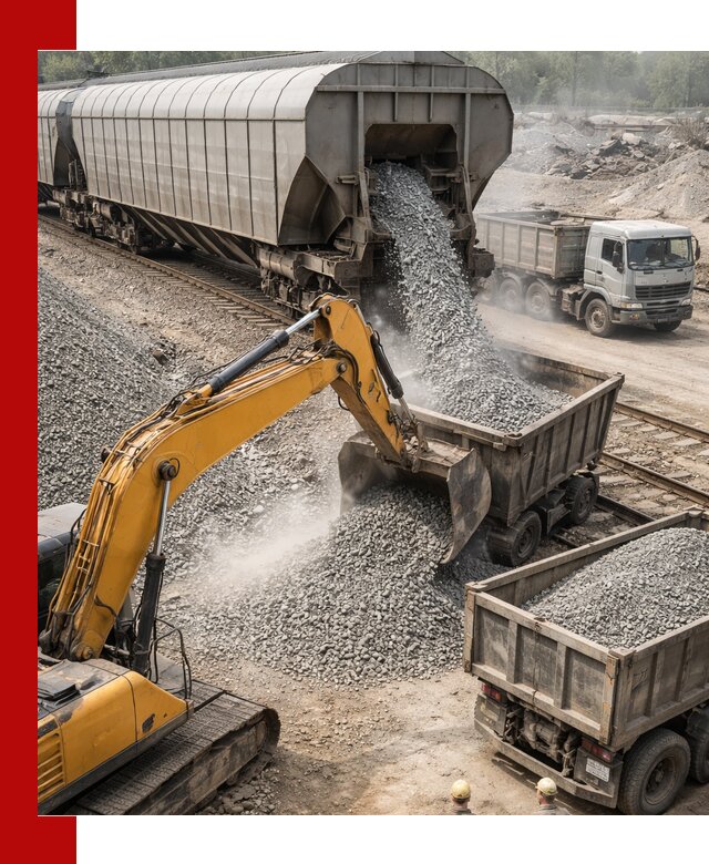 Доставка железнодорожного щебня в Зеленодольске крупными партиями быстрого отгруза