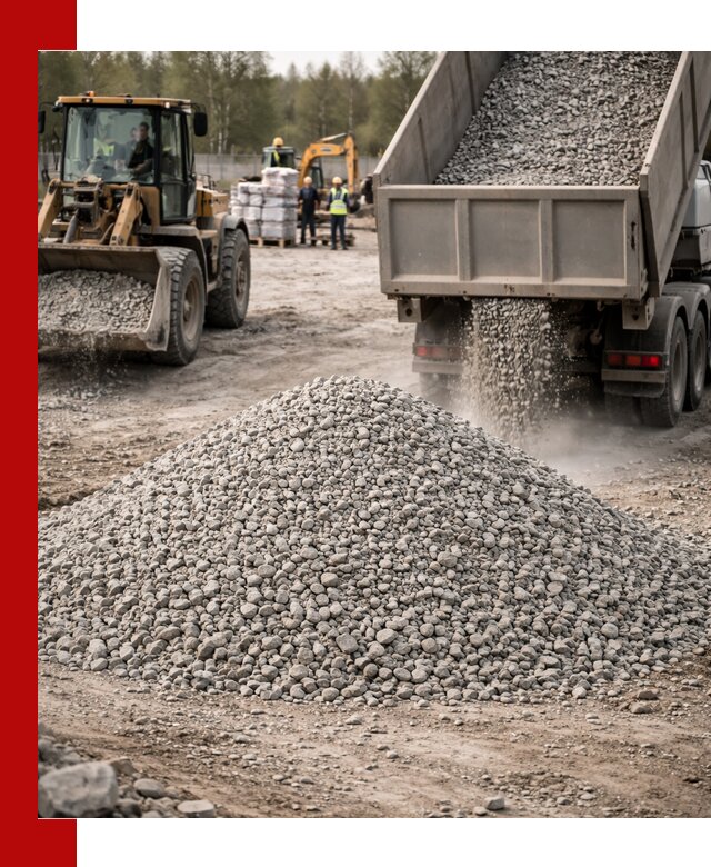 Вторичный щебень фракции 5-20 в Зеленодольске — доставка и продажа крупнотоннажно