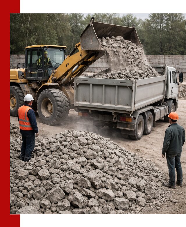 Вторичный щебень фракция 70–150 в Зеленодольске с доставкой