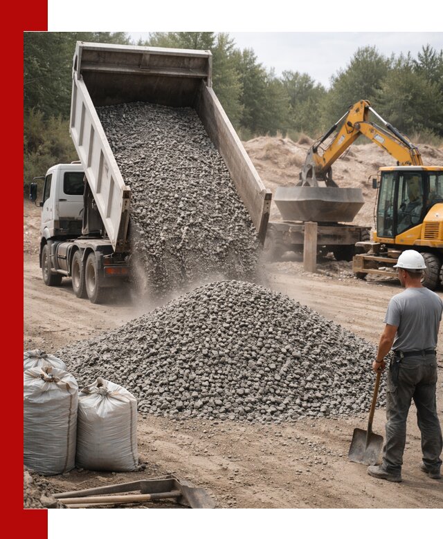 Доставка и продажа бетонного щебня в Зеленодольске