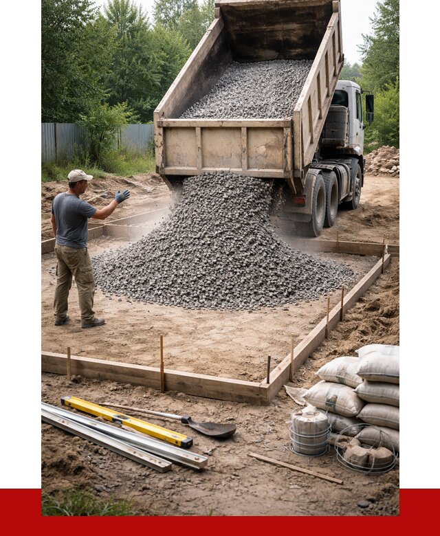 Купить щебень для фундамента в Зеленодольске от 4658 р. | ПРОНЕРУДЗлн