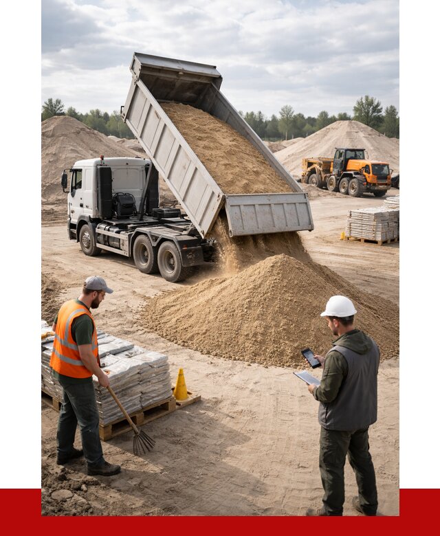 Карьерный песок с доставкой в Зеленодольске от 3726 р. ПРОНЕРУДЗлн