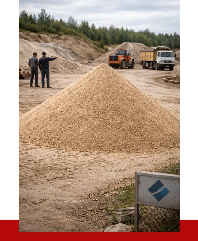 Карьерный песок навалом в Зеленодольске от 1863 р. | ПРОНЕРУДЗлн