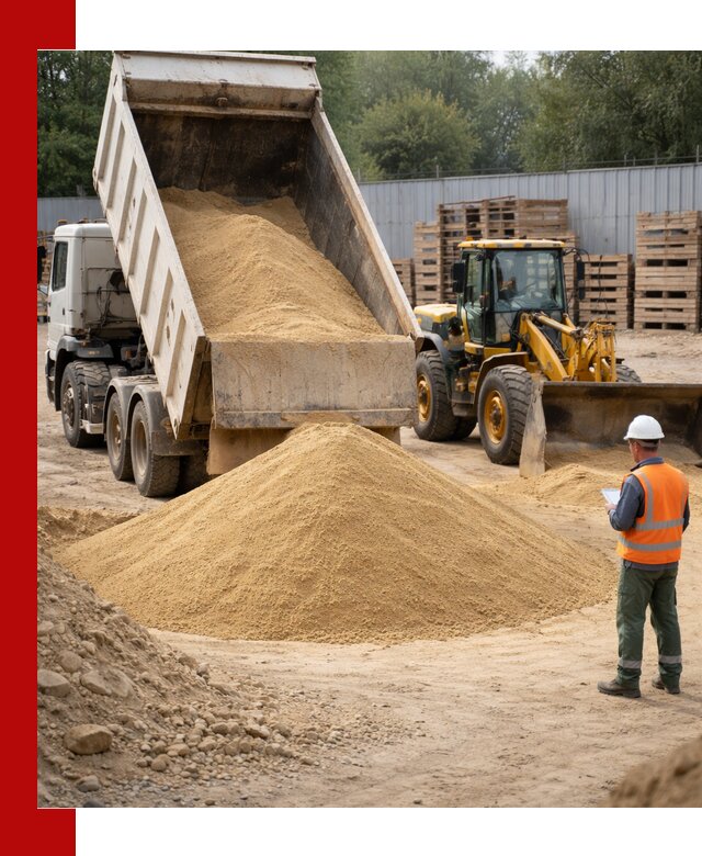 Доставка карьерного мелкозернистого песка в Зеленодольске