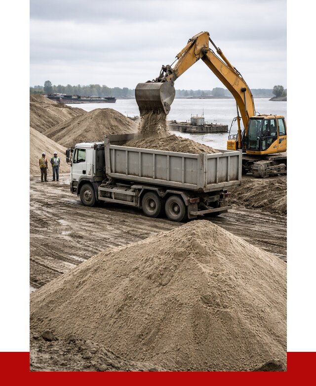 Купить речной песок навалом в Зеленодольске от 1863 р., ПРОНЕРУДЗлн