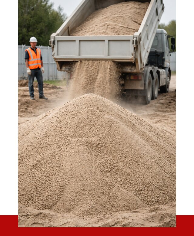 Купить сеяный песок с доставкой в Зеленодольске от 2277 р ПРОНЕРУДЗлн