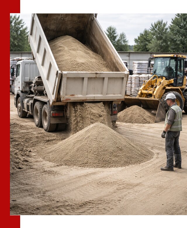 Поставка и доставка песка для бетона в Зеленодольске
