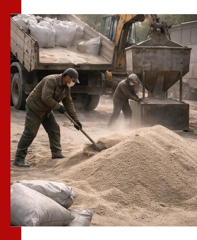 Кварцевый песок для пескоструя в Зеленодольске — доставка и качество