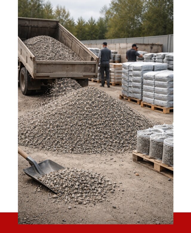 Гравий фракция 5-20 в Зеленодольске купить от 2381 р. ПРОНЕРУДЗлн