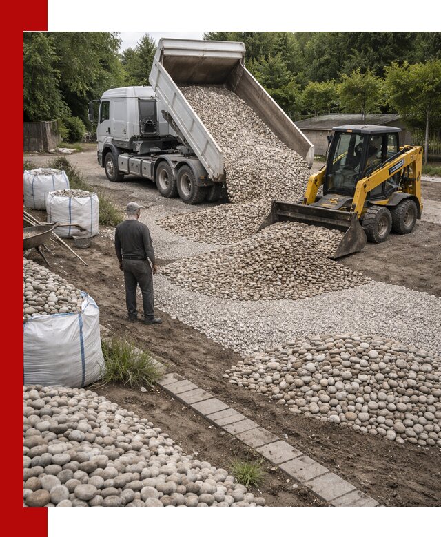 Доставка морской гальки оптом и в розницу в Зеленодольске
