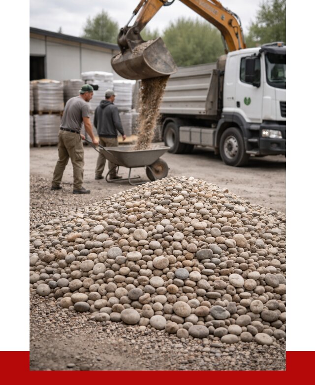 Галька декоративная в Зеленодольске от 3312 р. за куб | ПРОНЕРУДЗлн
