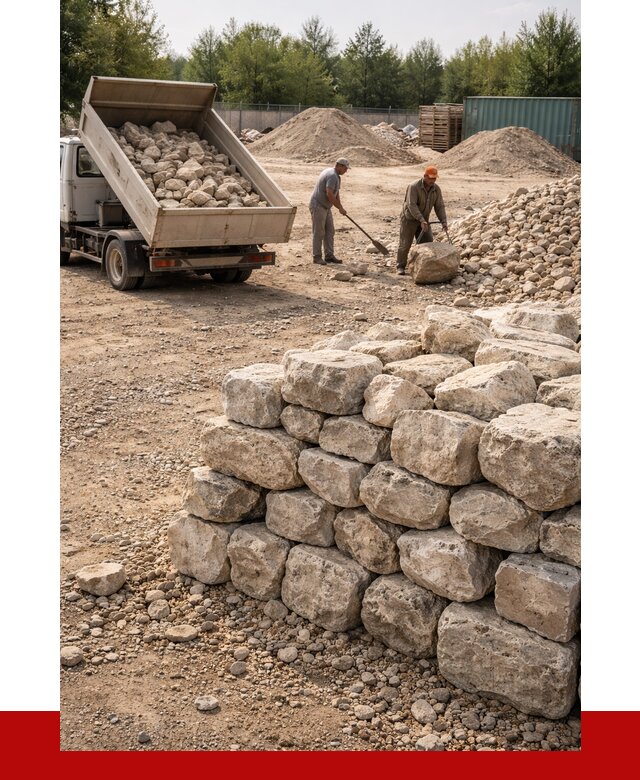 Бутовый камень известняковый в Зеленодольске от 4347 р. | ПРОНЕРУДЗлн