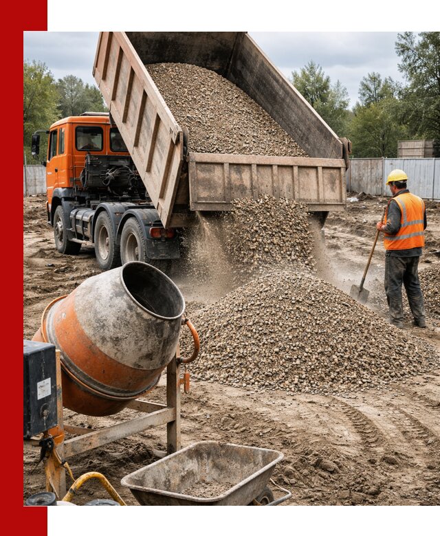 Опгс для бетона с доставкой самосвалом в Зеленодольске от производителя