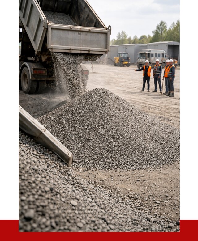 Гравийный отсев 0-5 в Зеленодольске от 1242 р. с доставкой | ПРОНЕРУДЗлн