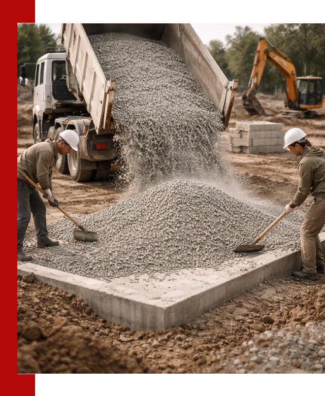 Доставка и продажа отсева для бетона в Зеленодольске