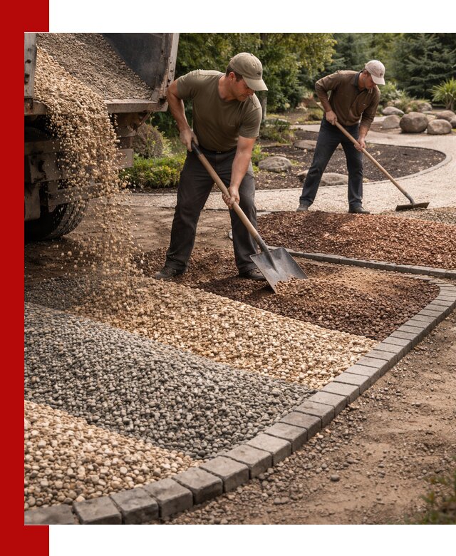 Декоративная крошка для ландшафта в Зеленодольске — продажа и доставка