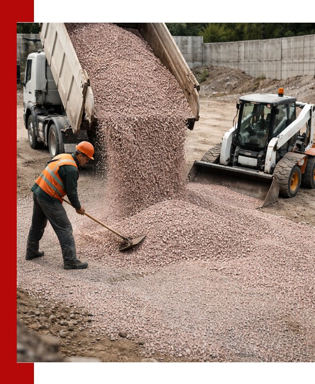 Крошка розовый гранит с доставкой в Зеленодольске от производителя