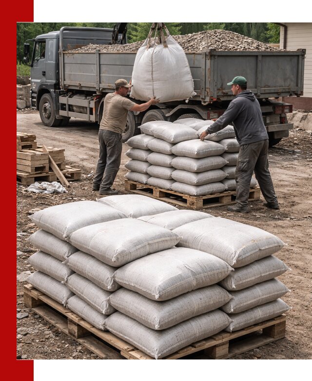Керамзит в мешках с доставкой в Зеленодольске от компании-поставщика
