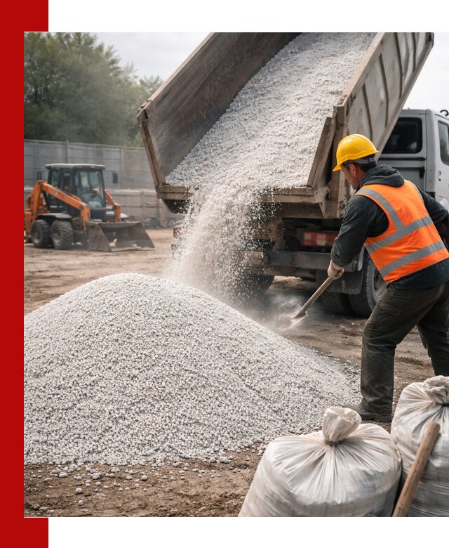 Доставка перлита вспученного в Зеленодольске оптом и в розницу