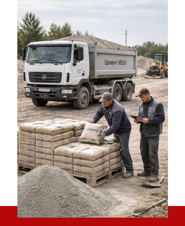 Купить цемент м500 с доставкой в Зеленодольске от 5382 р. | ПРОНЕРУДЗлн