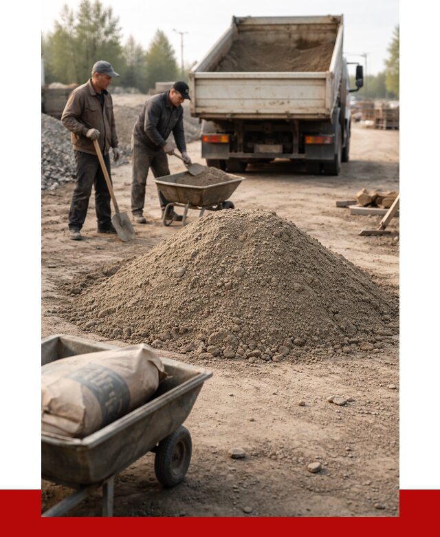 Цементно-песчаная смесь М150 в Зеленодольске от 4865 р. | ПРОНЕРУДЗлн