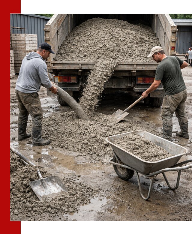 Цементно-песчаная смесь М150 доставка в Зеленодольске