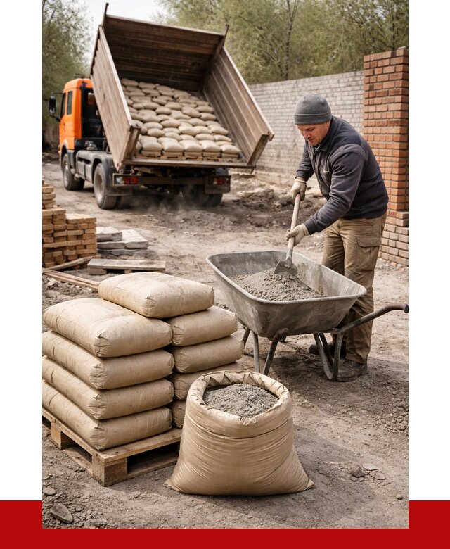 Купить сухую смесь для кладки в Зеленодольске от 1242 р. | ПРОНЕРУДЗлн