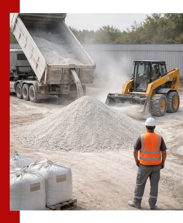 Доставка и продажа известняковой муки в Зеленодольске