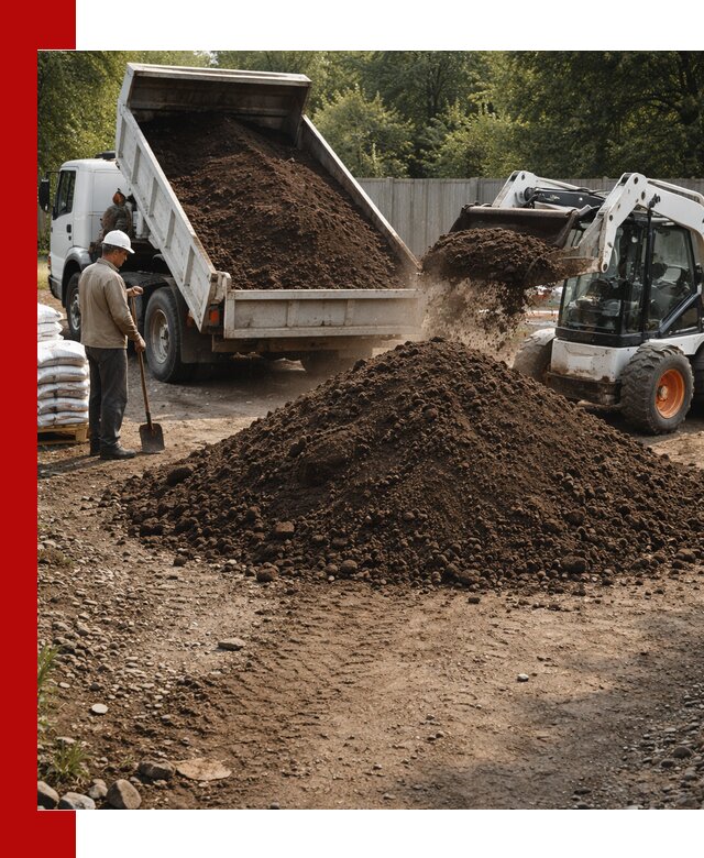 Доставка растительного грунта в Зеленодольске от производителя оптом и в розницу