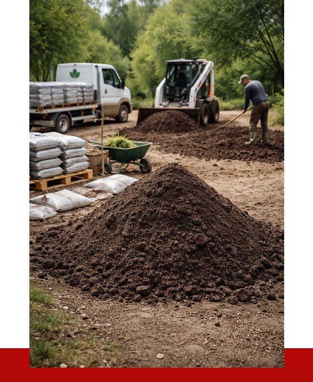 Грунт для озеленения с доставкой в Зеленодольске от 1863 р. | ПРОНЕРУДЗлн