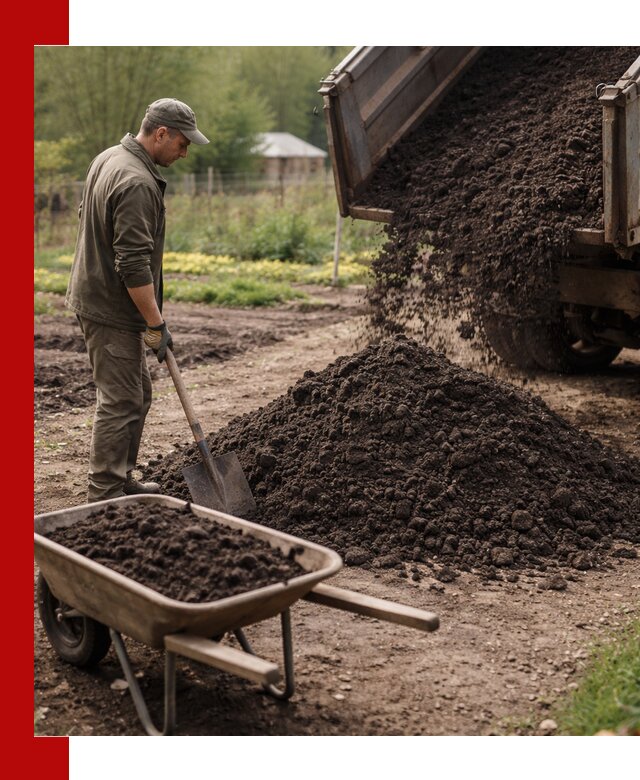 Доставка качественной земли для огорода в Зеленодольске