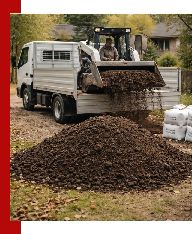 Доставка садовой земли в больших объёмах в Зеленодольске