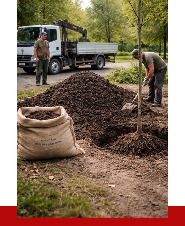 Грунт для посадки деревьев в Зеленодольске от 1242 р. | ПРОНЕРУДЗлн