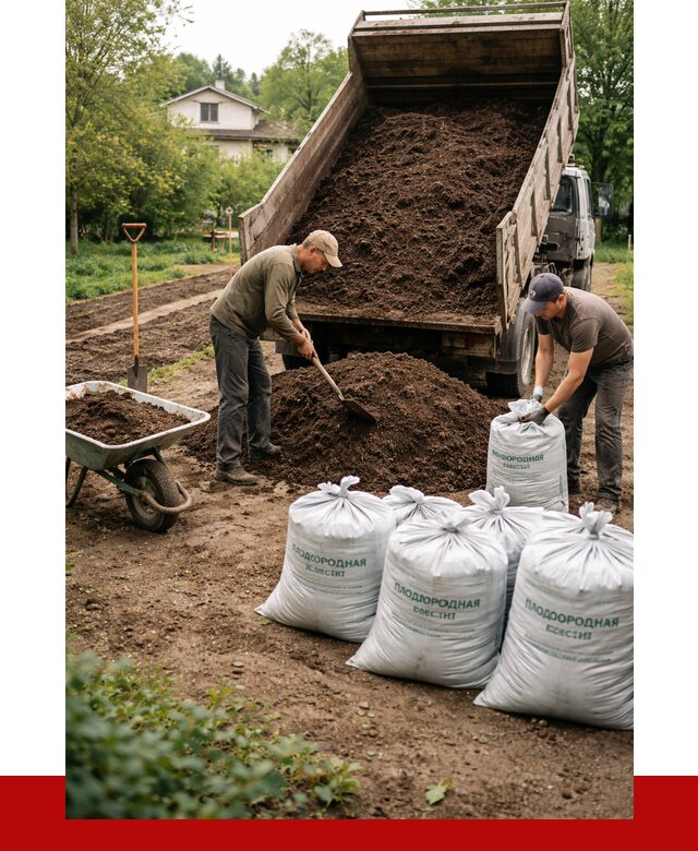 Плодородная смесь в Зеленодольске от 4347 р./куб с доставкой | ПРОНЕРУДЗлн