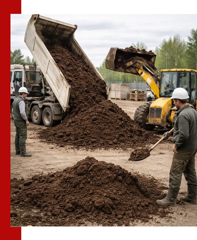 Доставка торфа оптом и в мешках в Зеленодольске