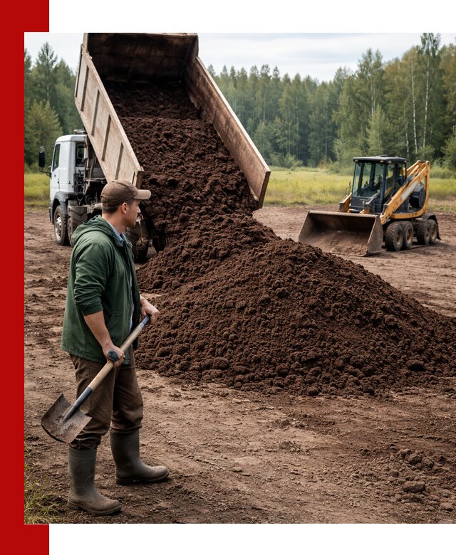 Купить верховой торф с доставкой в Зеленодольске для садоводства и растений